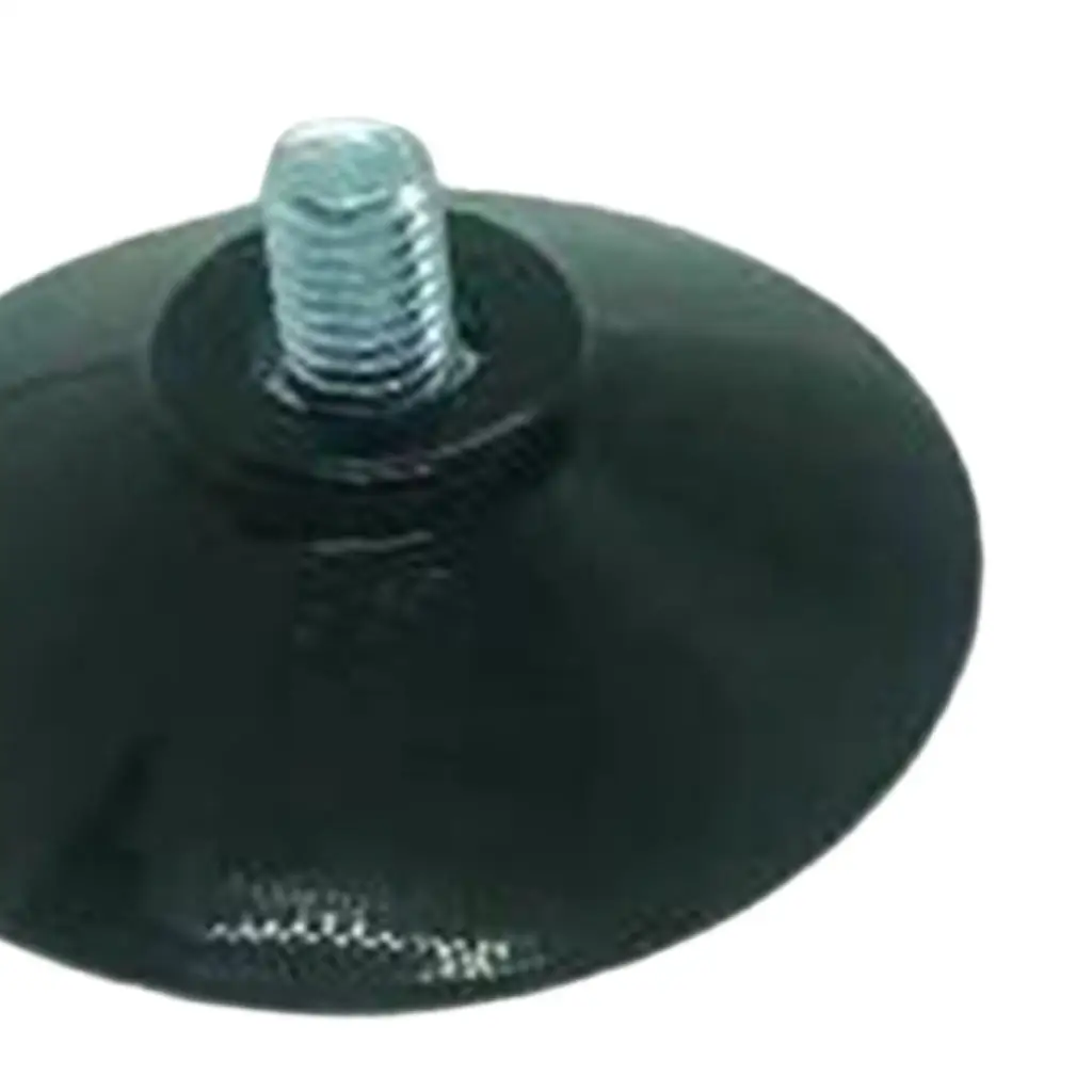 10x Screw Suction Cup Sturdy Easy Installation M6 Diameter for Home Metal