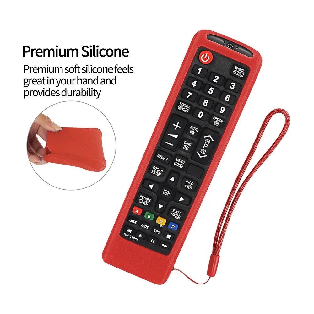 Universal Remote Control Silicone Case for Samsung Remote Control Protection Case AA59-00816A AA59-00611A AA59-752A BN59-01199F