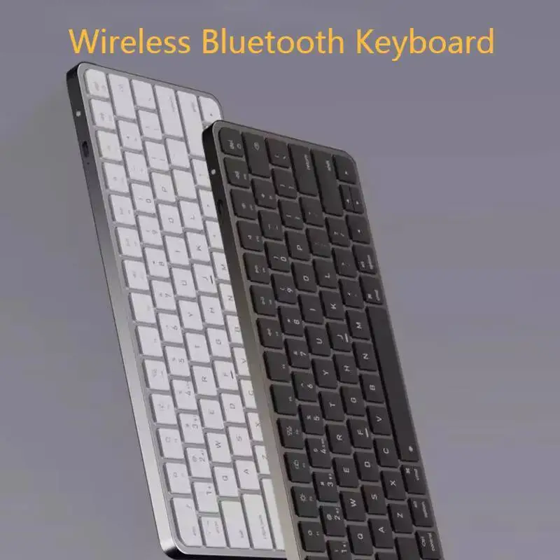 

New X520 Wireless Bluetooth Keyboard Mouse Set Rechargeable Scissor Structure Design Metal Panel Ergonomic Design Energy Saving