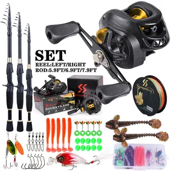Portable Telescopic Casting Fishing Combo 1