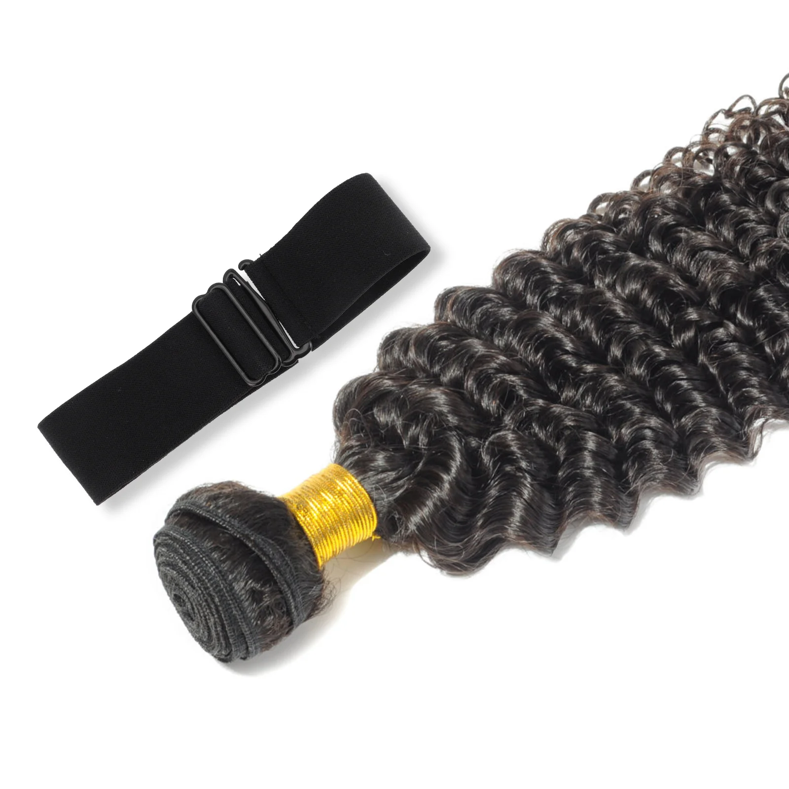 

3Pcs Elastic Bands Adjustable Nonslip Scalp Protector Natural Looking Thin Lightweight Durable Washable Elastic Band