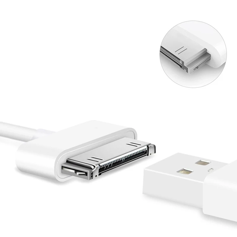 30-pinowy kabel USB do iPhone'a 4S 4 3GS iPad 1 2 3 iPod Nano itouch Kabel ładowarki Szybkie ładowanie Adapter synchronizacji danych Przewód — zdjęcie 4
