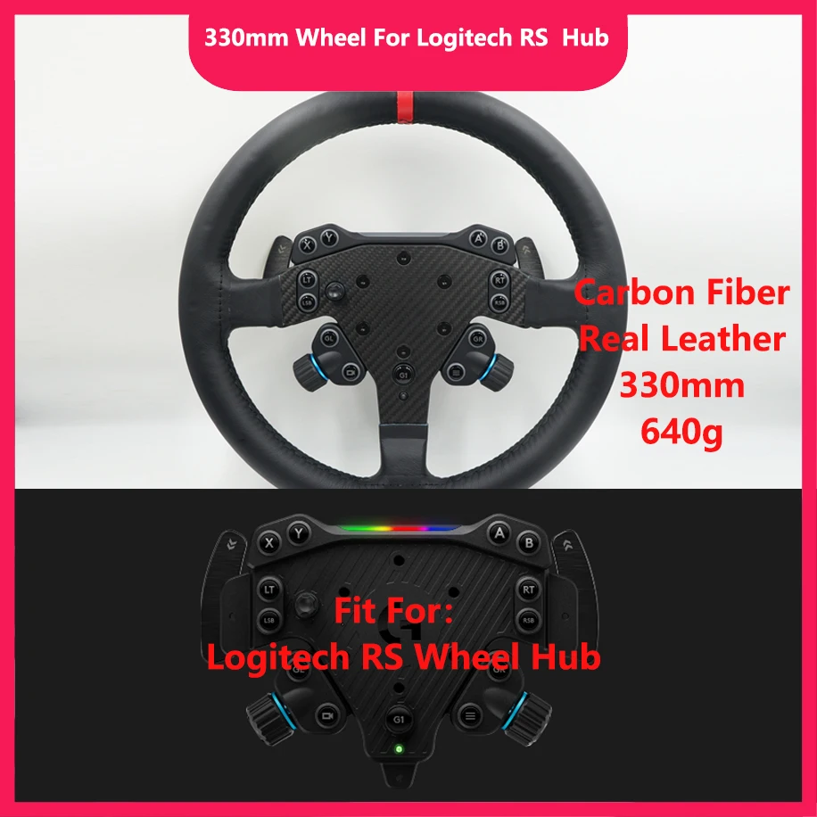 

SIMPUSH 330mm 13inchs Sim Wheel Mod GT3 GT4 Sim Racing Simracing For Logitech RS Wheel Hub