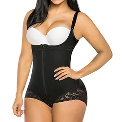 New one-piece corset, waist cinching and hip lifting bodysuit, beauty underwear, shapewear, one-piece triangular zipper shapewea
