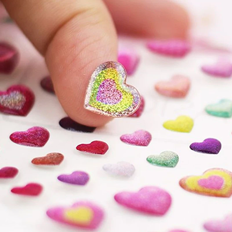 Self-Adhesive Diamond Stickers，Music Festival Party Crystal Mobile Rhinestones Sticker DIY Toy for Children Face Decoration