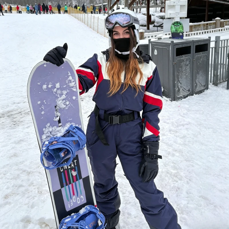 

2026 New Winter Skiing Suits Warm Windproof Waterproof Hooded Zipper Snowboarding Sets Breathable Long Sleeve Sport Snow Skiwear
