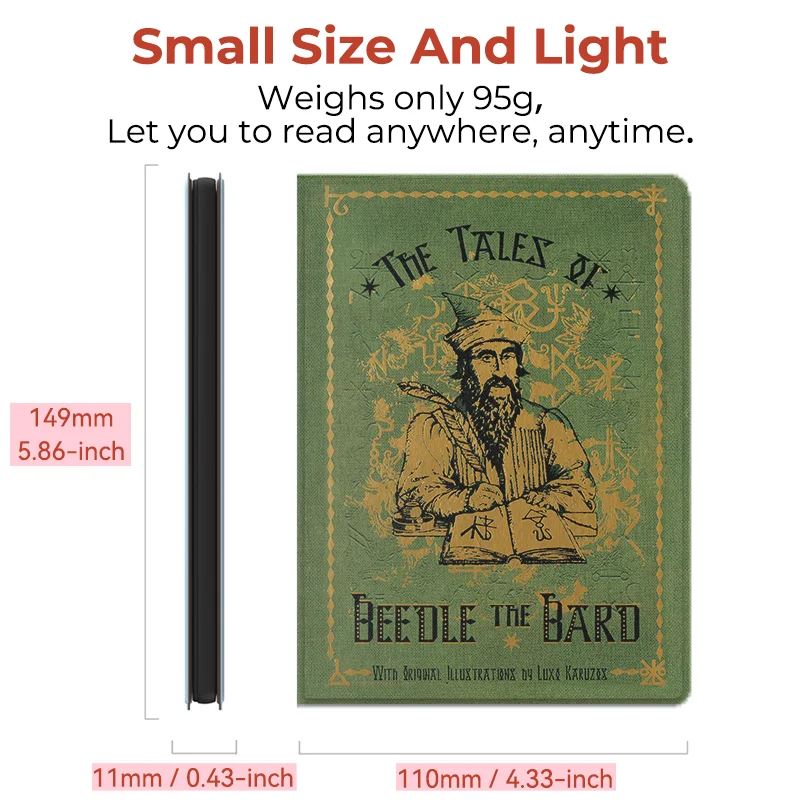 twosheep Magic Style Magnetic Core Case suit for Boox Go6 GenII Go6 Poke7 Poke6 Poke5 Auto Wake Slim Protective Folio Skin Cover