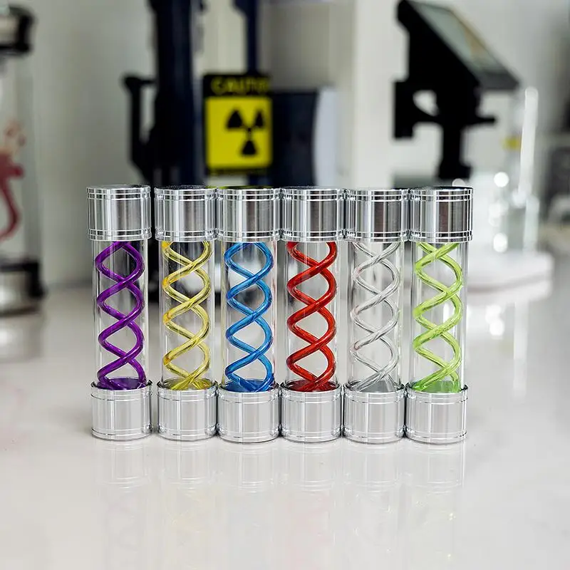 

Биохимическая кризисная модель T-вирус ручной работы, маленькая спиральная бутылка для образцов, коробка ручной работы, подарочная карта, игрушки для подарков