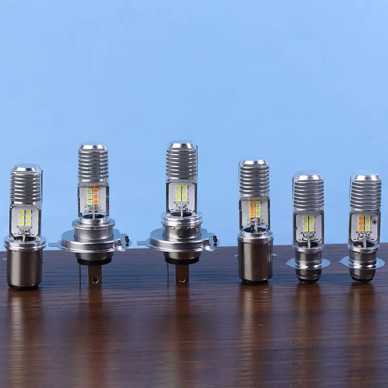 

1Pc 12V Super Bright LED Headlight Bulb Hi-Lo Beam Waterproof Replacement Light For Motorcycle ATV Moped Bike