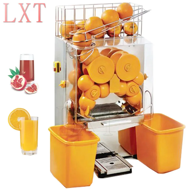 Automatic 220V 110V Tabletop Orange Juicer Squeezing Machine 120W Efficient 20 Oranges Min Commercial Home Use