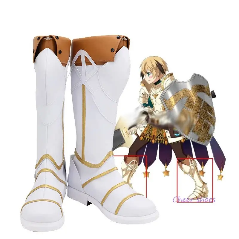 

Anime Gareth Gaheriet Beaumains Fate Grand Order Cosplay Shoes Comic Halloween Carnival Cosplay Costume Prop Men Boots Cos