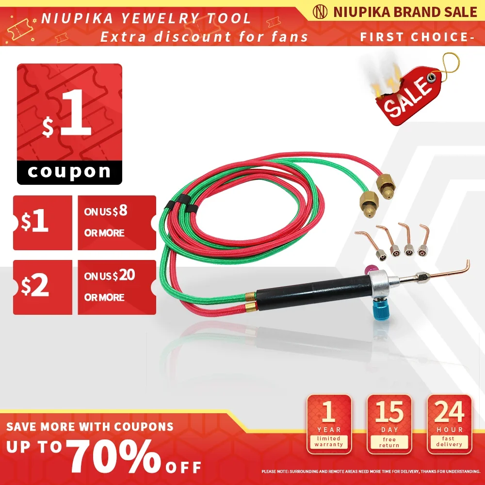 Smith Little Torch Soldering Welding & 5 Tips & Hoses