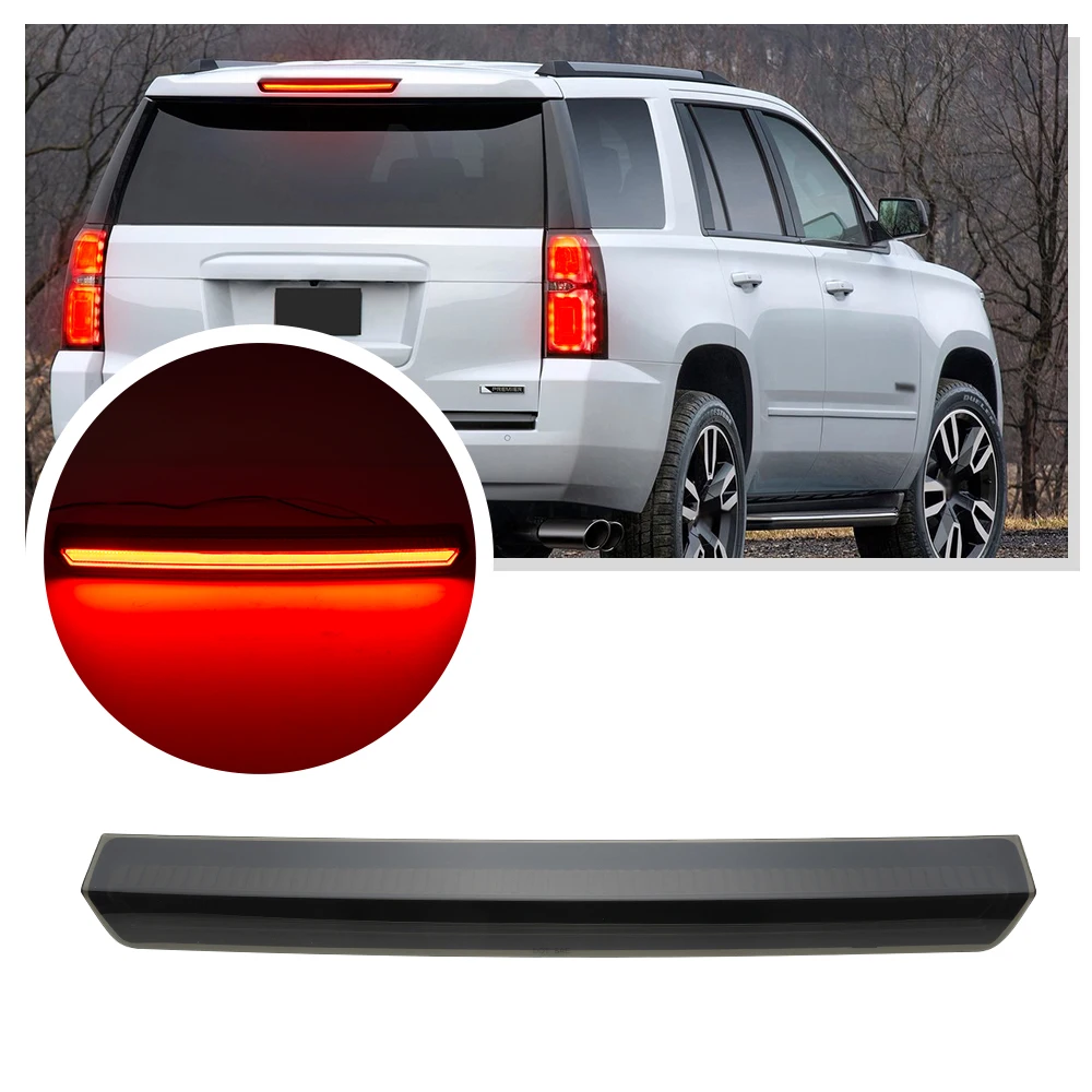 

LED tail Lamp For 2015 2016 2017 2018 2019 2020 Chevrolet chevy Tahoe Suburban Third 3rd Brake Light high mount stop Brake Light