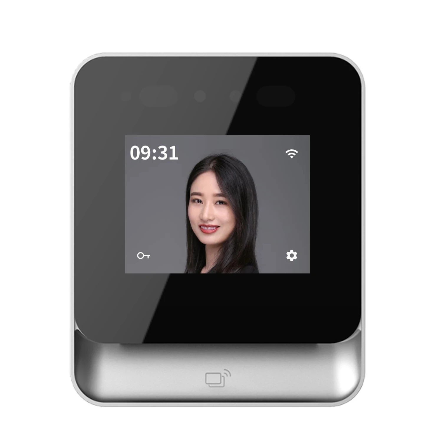 2.8 Inch Touch Screen Compact Design WI-FI Face Recognition EM & IC RFID Access Control Attendance Support APP/ Software / Cloud