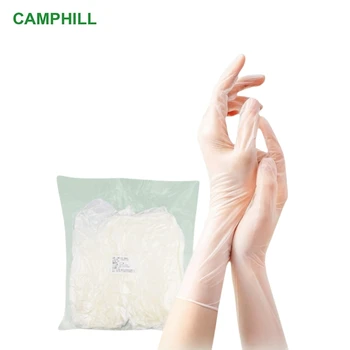 Empfehlen Sie 12-Zoll-Einweg-PVC-Handschuhe in Lebensmittelqualität. Hausmannskost, Haushaltsreinigung, Laborarbeiten verlängern die Verdickungshandschuhe