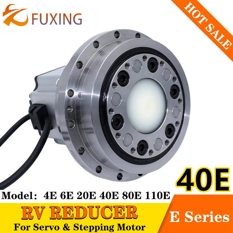 High-precision Cycloidal Pinwheel RV Reducer 190BX 40E Series Gearbox 750w Servo Motor Industrial Teaching Robot Arm With Flange