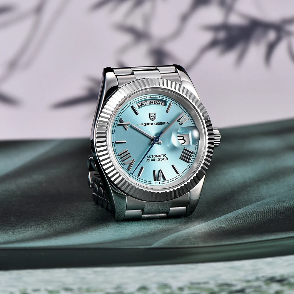 PAGANI DESIGN Herrenuhr DD40 Luxuriöse automatische Herren-Mechanische Uhr Japan NH36AMovt Saphirglas 2025, neuer Edelstahl