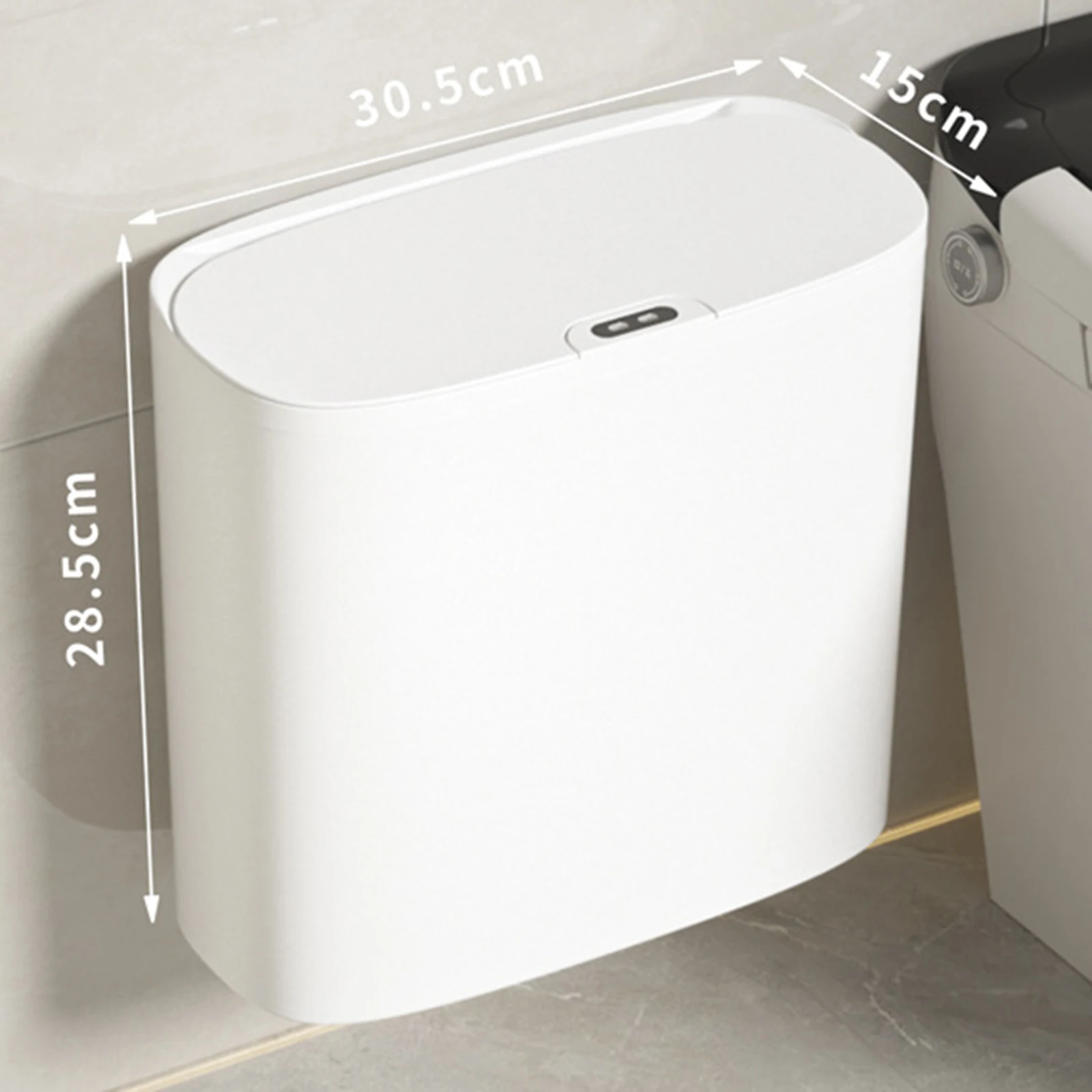 Automatic Garbage Bucket Automatic Kitchen Trash Can Wall Mounted Cabinet Convenient Bedroom Bathroom Accessories