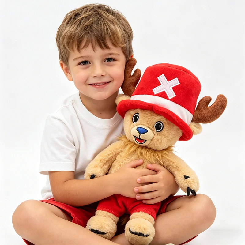 

Новая популярная плюшевая игрушка-кукла Чоппер из One Piece, милый аниме-персонаж, коллекционная плюшевая кукла Чоппер, подарок на день рождения