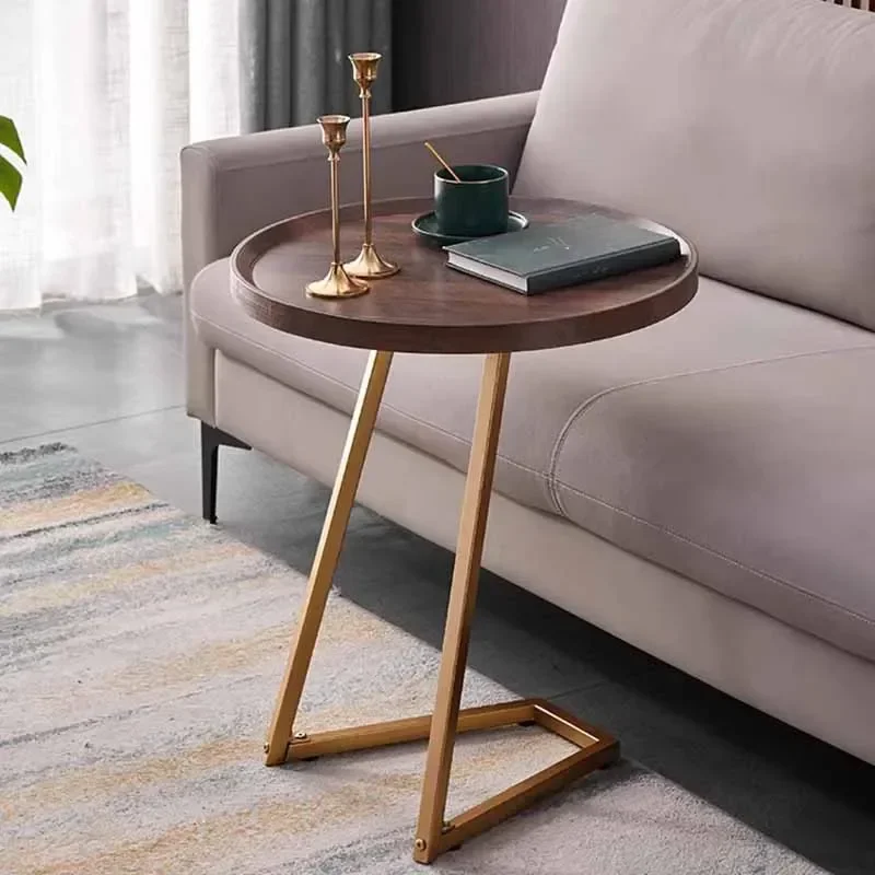 Minimalist Storage High Side Table Modern Tray Aesthetic Simple Side Table Frame Mechanism High Centro Multifunction Furniture