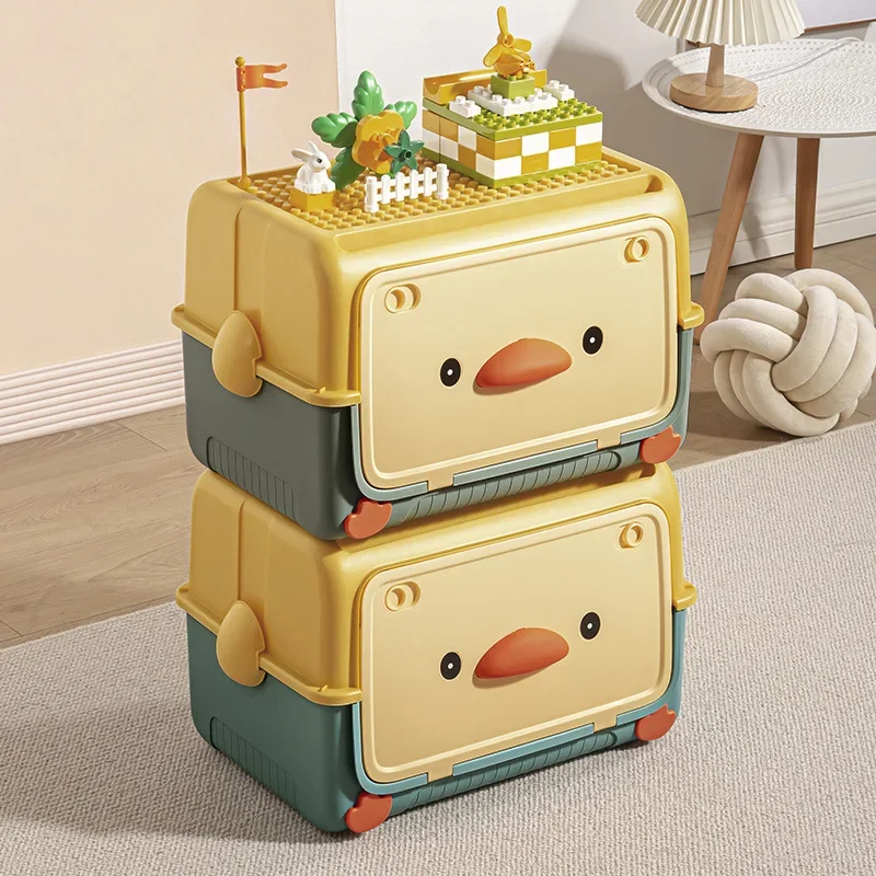 

Children Toy storage box Cute storage organizer box Multi function make up organizer Large size Kids clothing storage containers