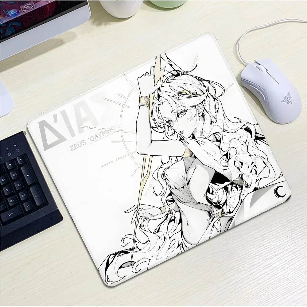 Custom Crescent Care Studio Olympus Series Mouse Pad Zeus Hades Anime Mousepad FPS PC E-sports Accessories Precise control gift