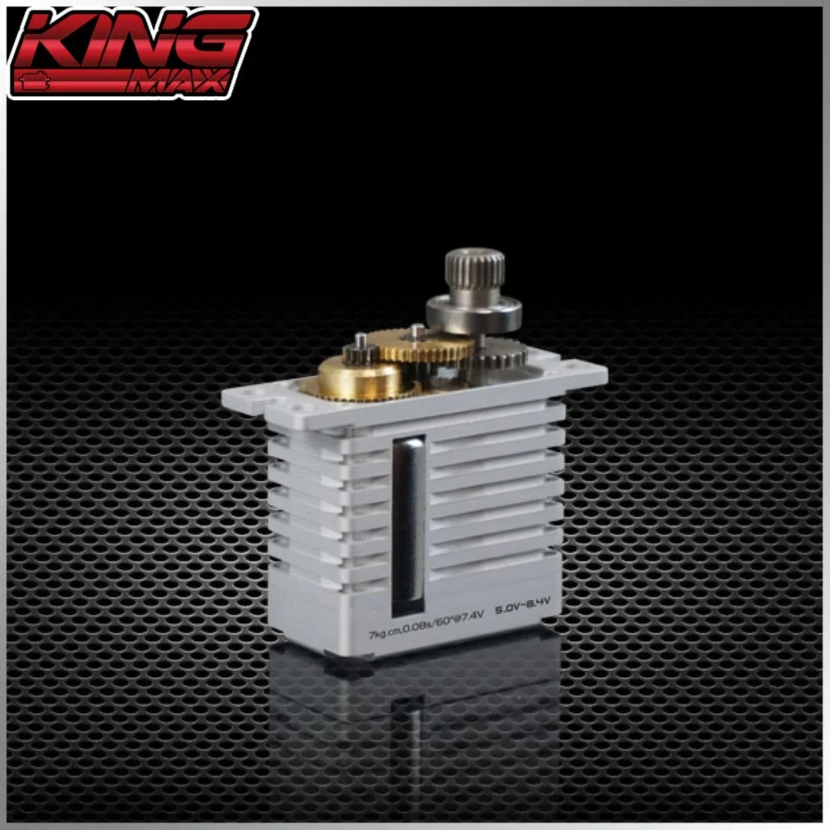 Kingmax HC07M 7KG 21g Mini Servo Digital sin núcleo de alto rendimiento con casco de aluminio CNC engranajes de Metal bajo consumo de energía