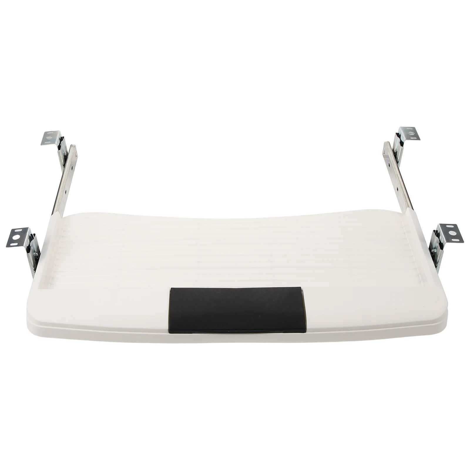 مجموعة واحدة من حامل لوحة المفاتيح المنزلق تحت المكتب للمكتب، حامل لوحة المفاتيح المريح مع مساحة تخزين الماوس، درج متعدد الأغراض لـ #6