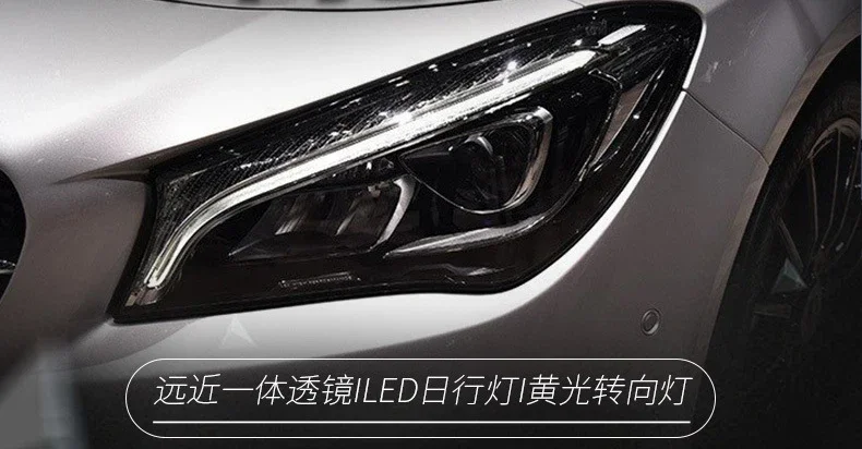 Liwiny Upgrade Car High Power LED Front Lamp Headlight for -CLA W117 2016