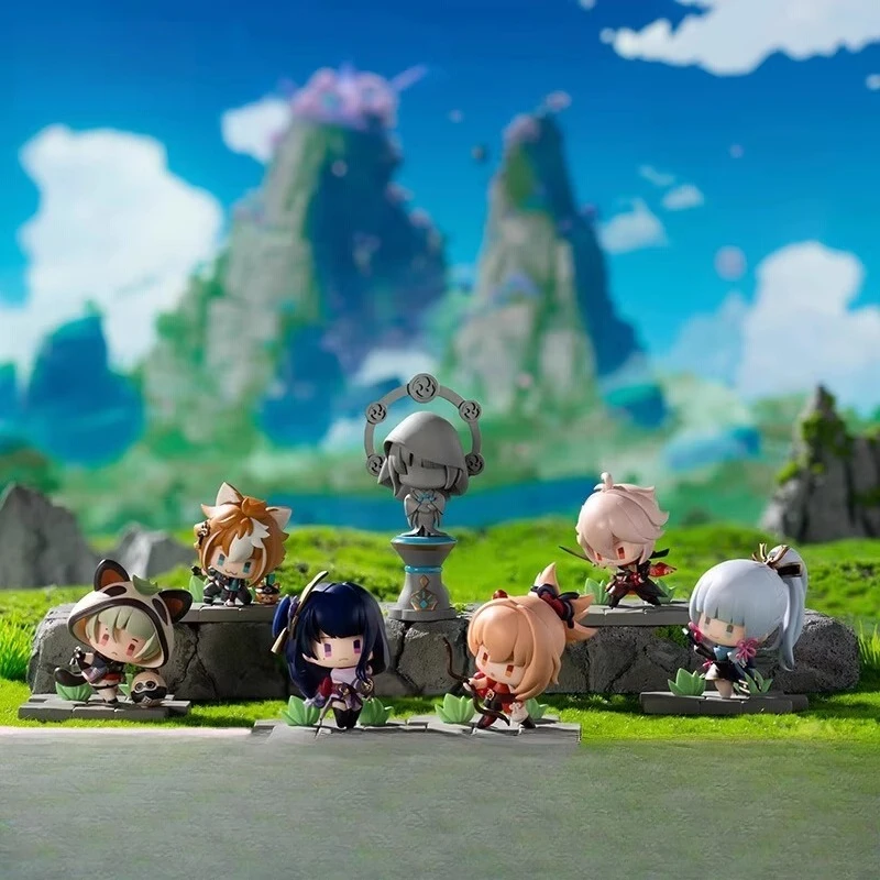 

MINISO подлинный оригинальный бог рис жена боевое поле героическая тематическая серия слепая коробка прилив игровая фигурка орнамент подарок на день рождения