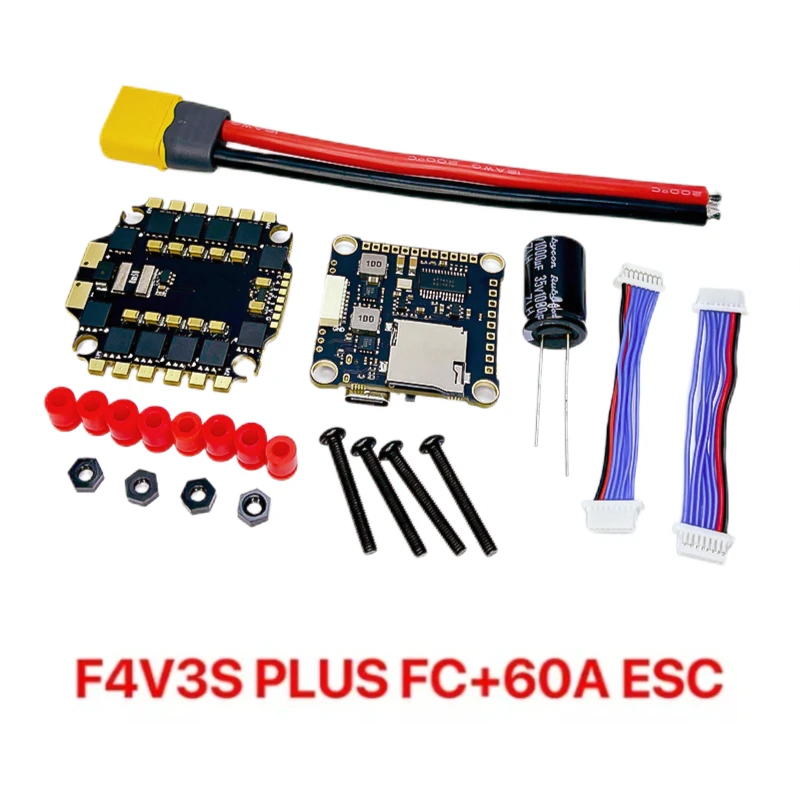 Mark4 V2 10inch FPV Frame Combo Set F405 V3S FC 60A 4-in-1 ESC 3115 900KV Motor Propeller ELRS for RC FPV Freestyle Racing Drone - Image 5