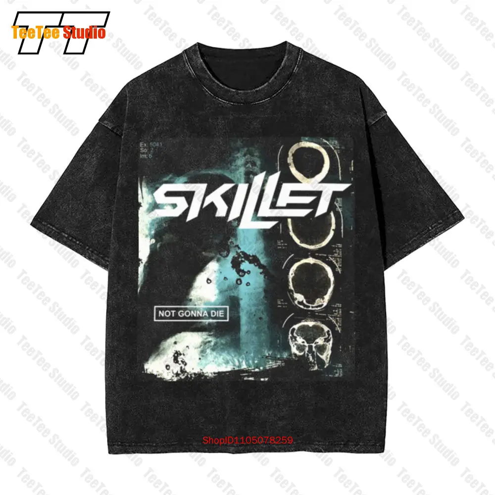 

Skillet Band Not Gonna Die 2013, винтажная футболка большого размера в стиле христианского рока, R6XL