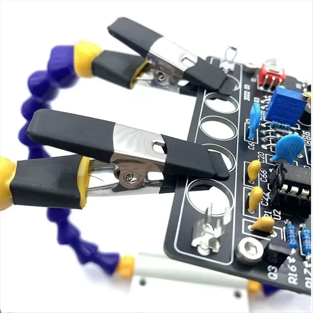 Octopus Design Welding Table Clamp Flexible Arm 1-6 Arms Welding Fixture Station Adjustable Table Clamp