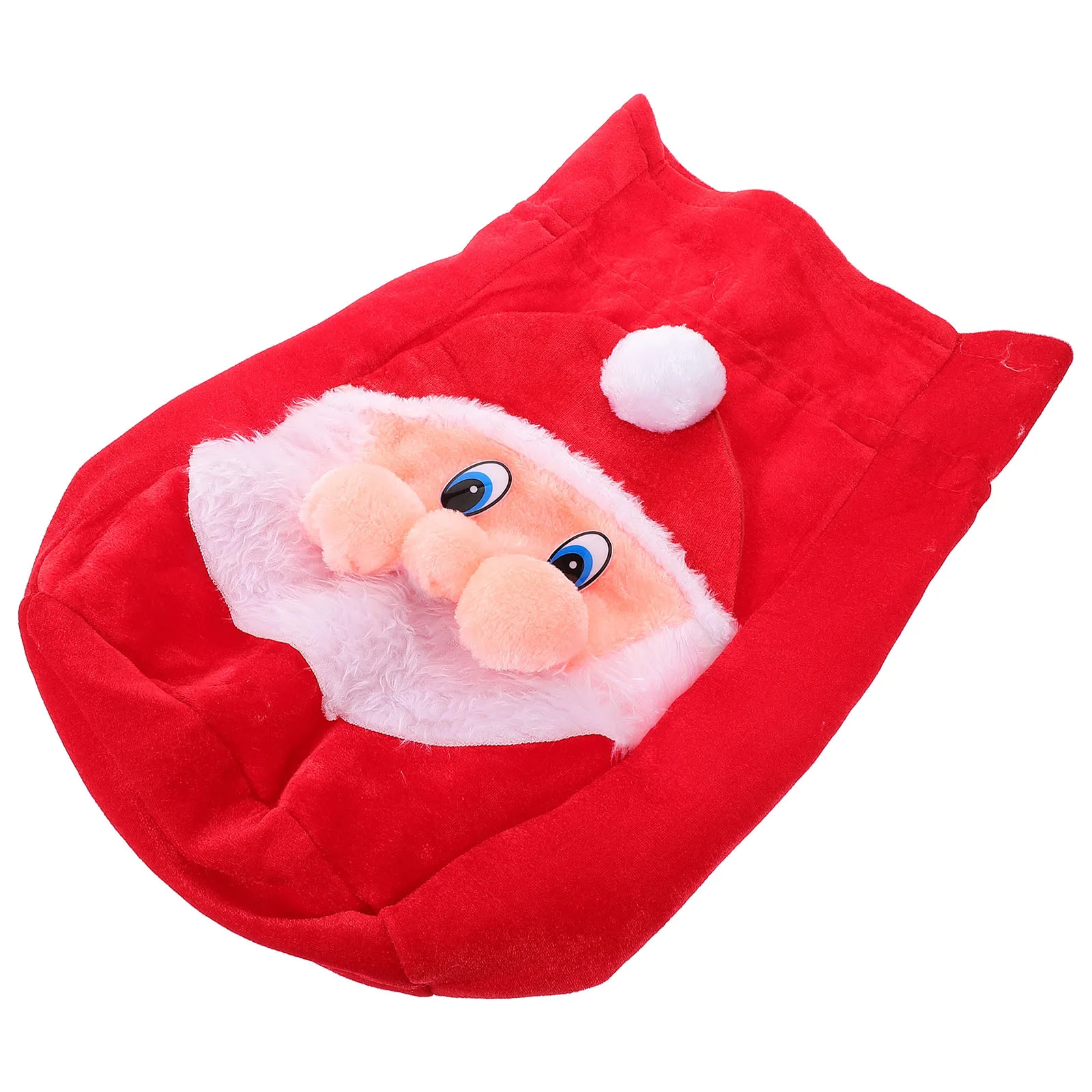 

Jumbo Santa Claus Bag Spacious Design Holds Multiple Gifts Easy Drawstring Opening Festive Home Decoration Xmas Present