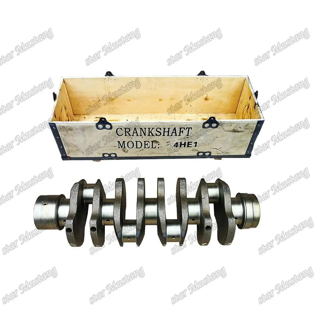 Crankshaft 4HE1 Forged Steel 8-94396-737-3 8-97112981-0 Suitable For Isuzu Engine