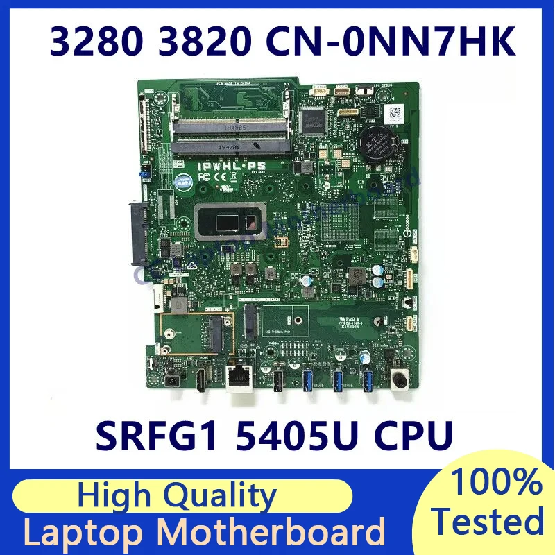 

CN-0NN7HK 0NN7HK NN7HK Mainboard For Dell 3280 3820 With SRFG1 5405U CPU Laptop Motherboard 100% Fully Tested Working Well