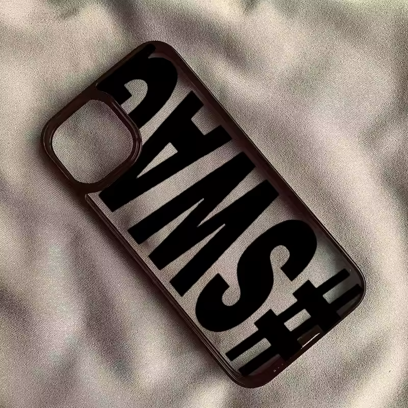 Coque de téléphone antichoc SWAG à lettres audacieuses pour iPhone 16 15 Pro Max 14 13 11 12 Pro Max 17Air 16E X XR XS Max 7 8 Plus SE 2022 - AliExpress 202192403