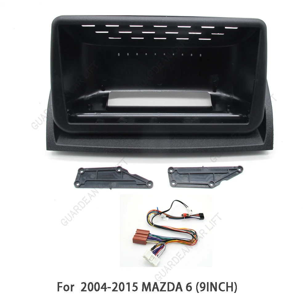 9Inch Car Radio Fascias For 2004-2015 MAZDA 6 Android Stereo Frame Player 2 Din Head Unit Panel Dash Trim