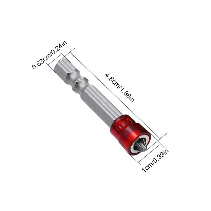 Elektryczny śrubokręt mocny magnetyczny krzyżowy ręczny wiertarka elektryczna mocna pierścień magnetyczny pojedynczy klosz bity do wkrętarki wiatru