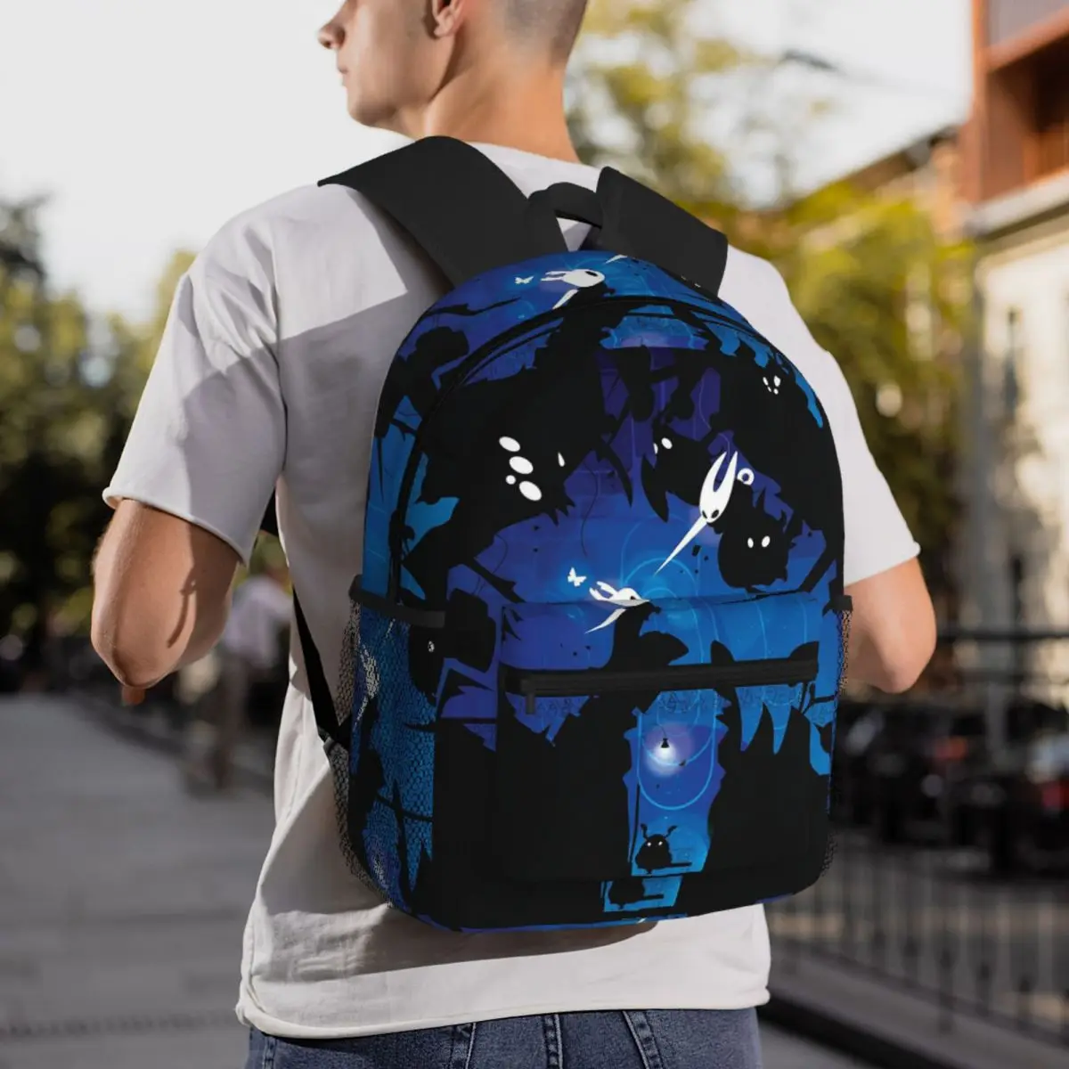 

Hollow Knight Student Backpack School Bag Hiking Travel Daypack for Men Women Fashion Bookbag Shoulder Bags