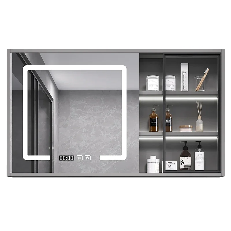 

Tool Vanity Bath Mirrors Cabinets Storage Wall Luxury White Bath Mirrors Make Up Organizer Muebles Hogar Room Furniture