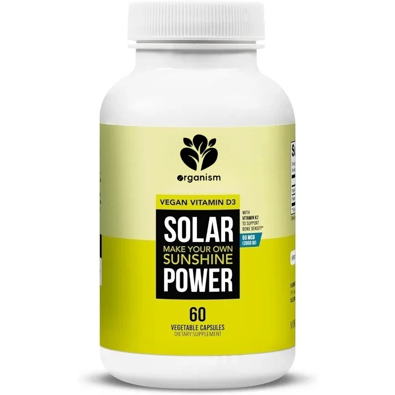 

Vitamin D3 2000 IU Vitamin K-MK7 Immune Support 60 Capsules