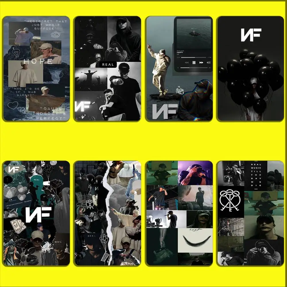 

N-NF Nathan John Feuerstein Card Stickers For Debit Bank Credit Cards Metro Bus Pass Sticker Decoration Cover Skin