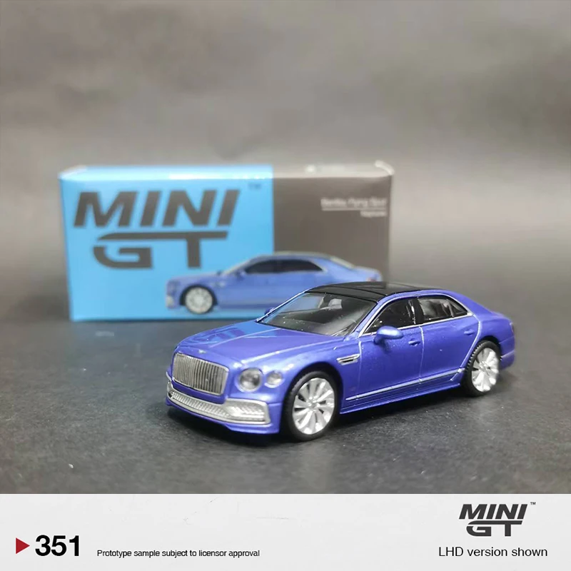 

MINI GT 1:64 Model Car Flying Neptune Alloy Die-Cast Vehicle #351 LHD