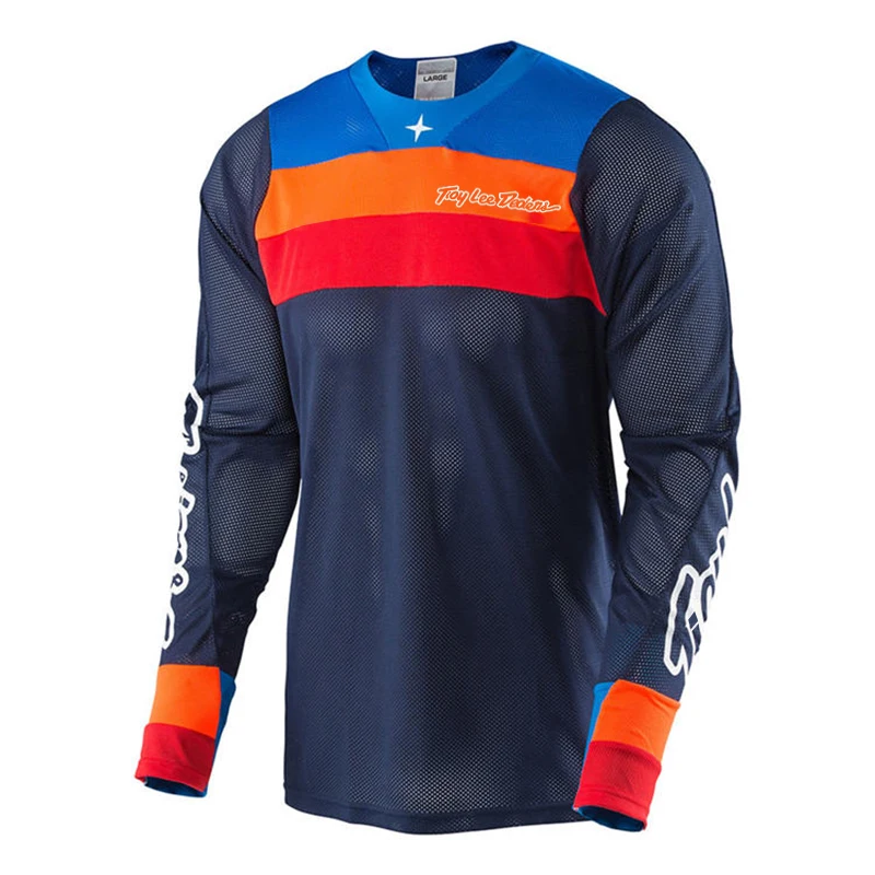 Motorcycle Long Sleeve Jersey, Enduro Mountain Bike, Downhill Shirt, Moto Cruz, MX, Free Shipping, DH