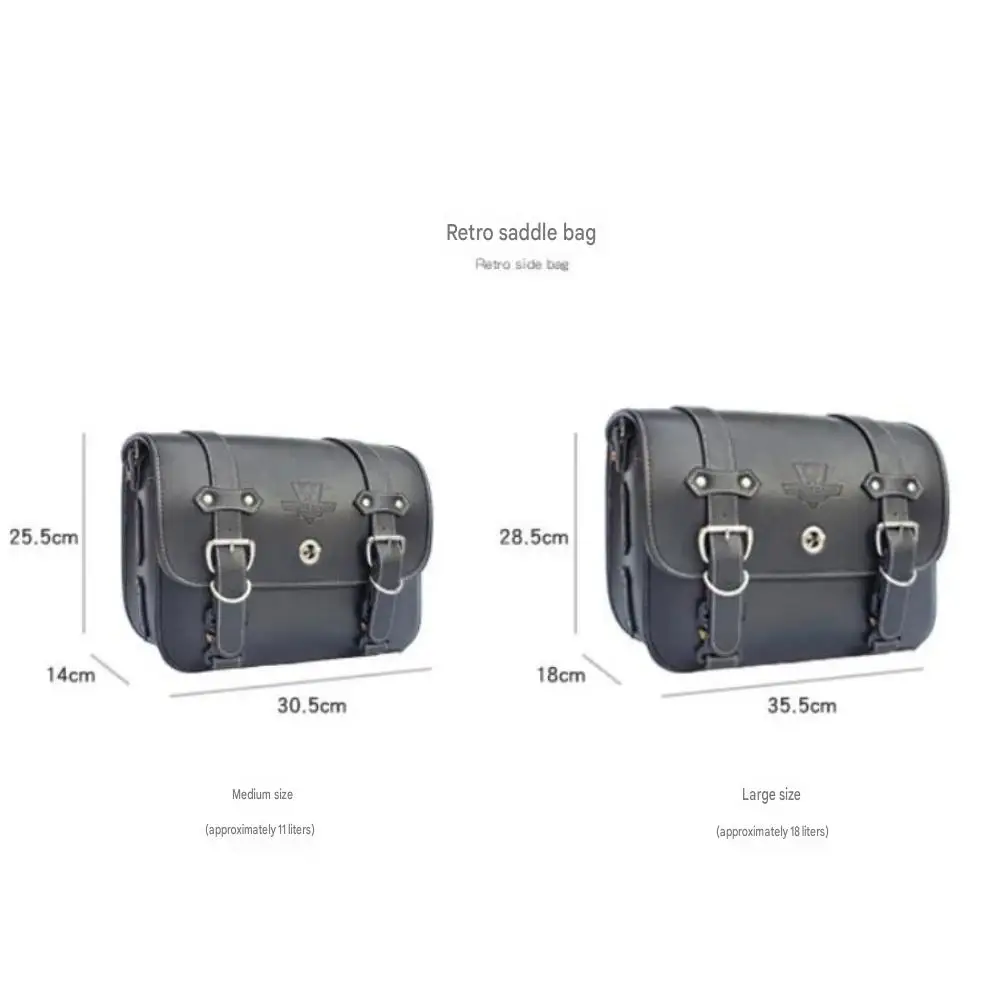 For QJMOTOR SRK800RR retro side bag, side case, modification parts, helmet bag, waterproof quick-release bracket accessories