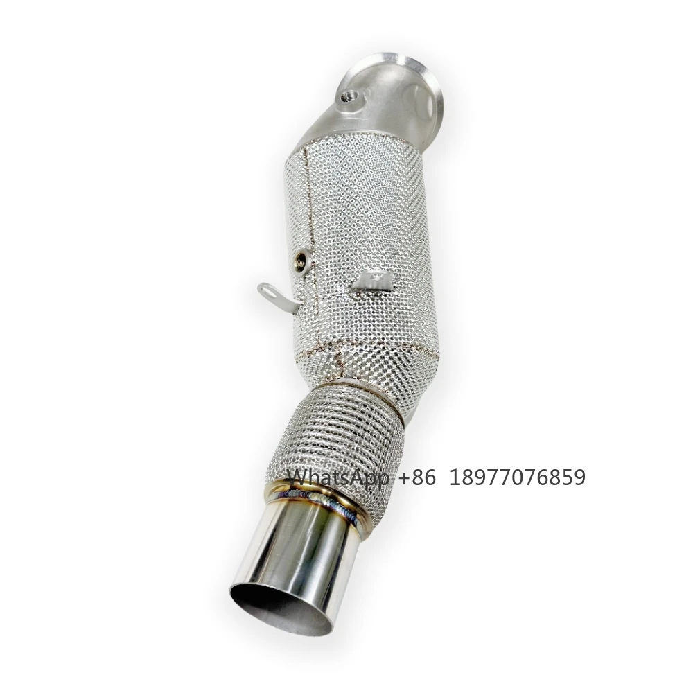 

Exhaust Downpipe For BMW 325/330 G20/G28 2.0T B48 2019-2022 Downpipe 200/300 Cell Stainless Steel Exhaust Pipe