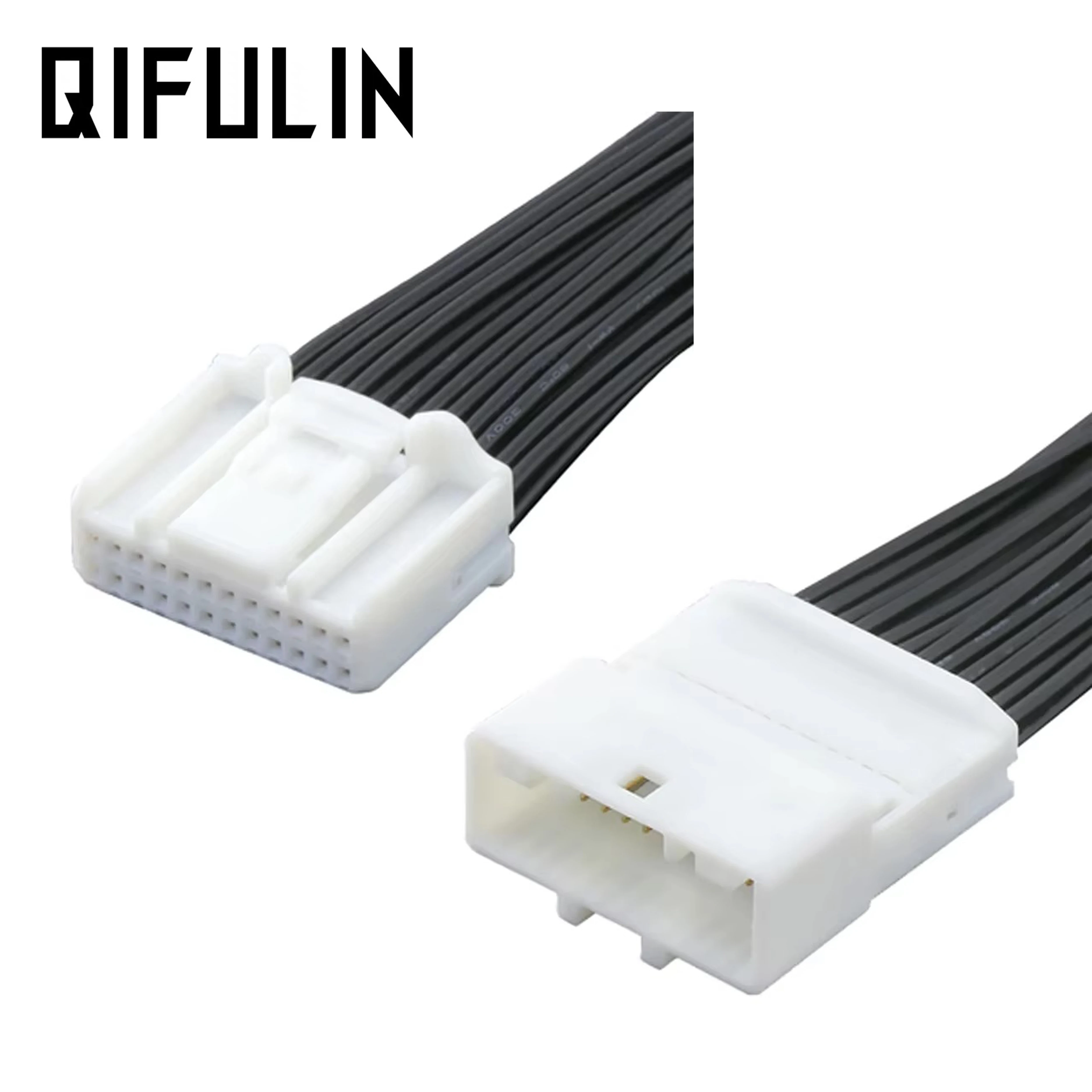 1/5/10/20 Sets Car Wire Harness 1318917-1 Audio Navigation Reversing 24 Pin Male And Female Harness Plug With Line 15cm