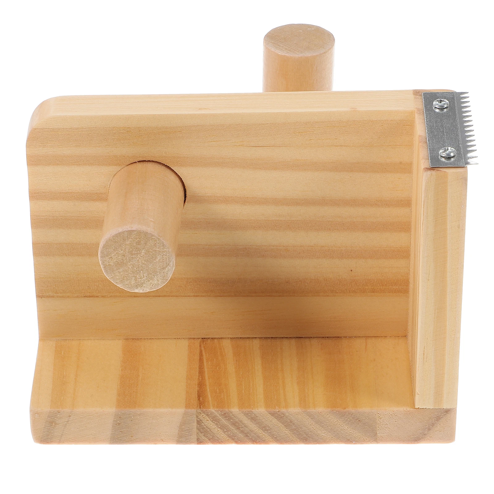 

Wooden Tape Dispenser Holder for Wrapping Gifts Textured Paper Office School Family Art Projects Washi Storage