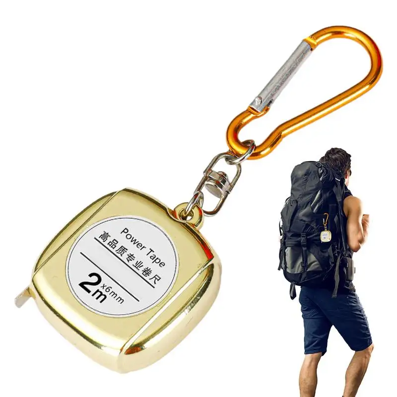 

Tape Measure Keychain Portable Retractable Steel Tape Measuring Tape Ruler For Body Measure Kids Adult